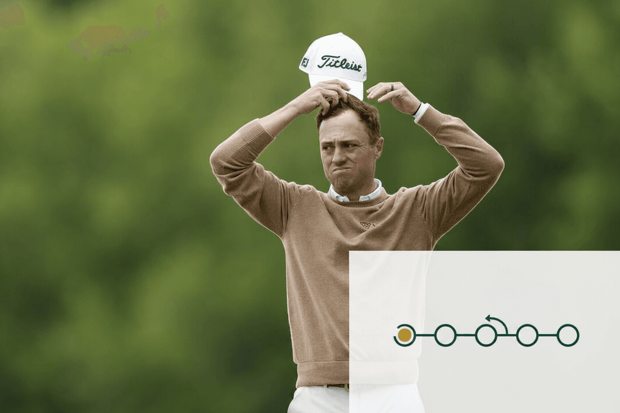 Justin Thomas's Reaction to the Pace Warning at the 2026 PGA Championship